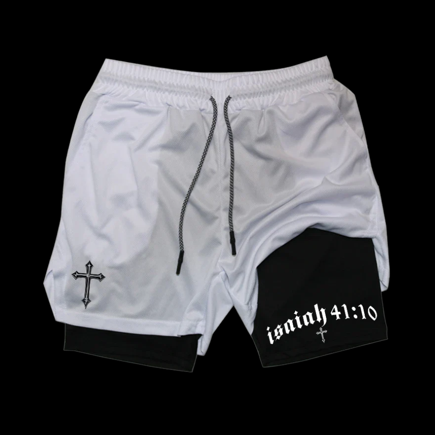 LuxCrux™ Isaiah 41:10 Shorts