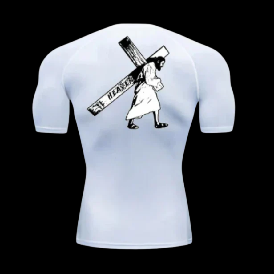 LuxCrux™ Jesus Short-Sleeved Compression Shirt