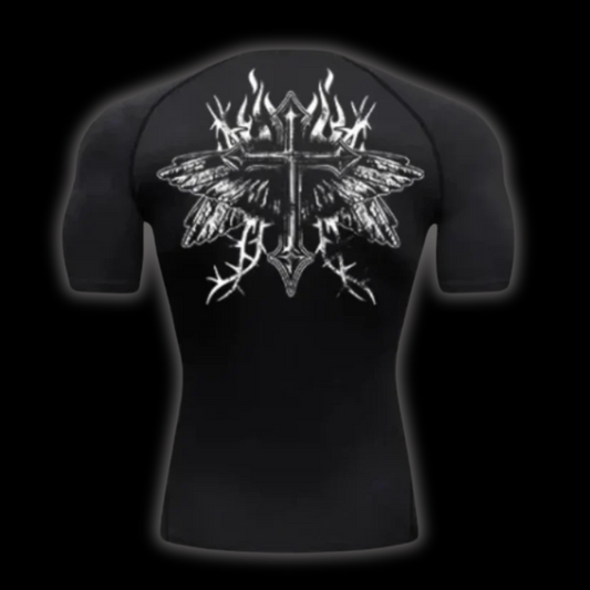 LuxCrux™ Freedom Short-Sleeved Compression Shirt
