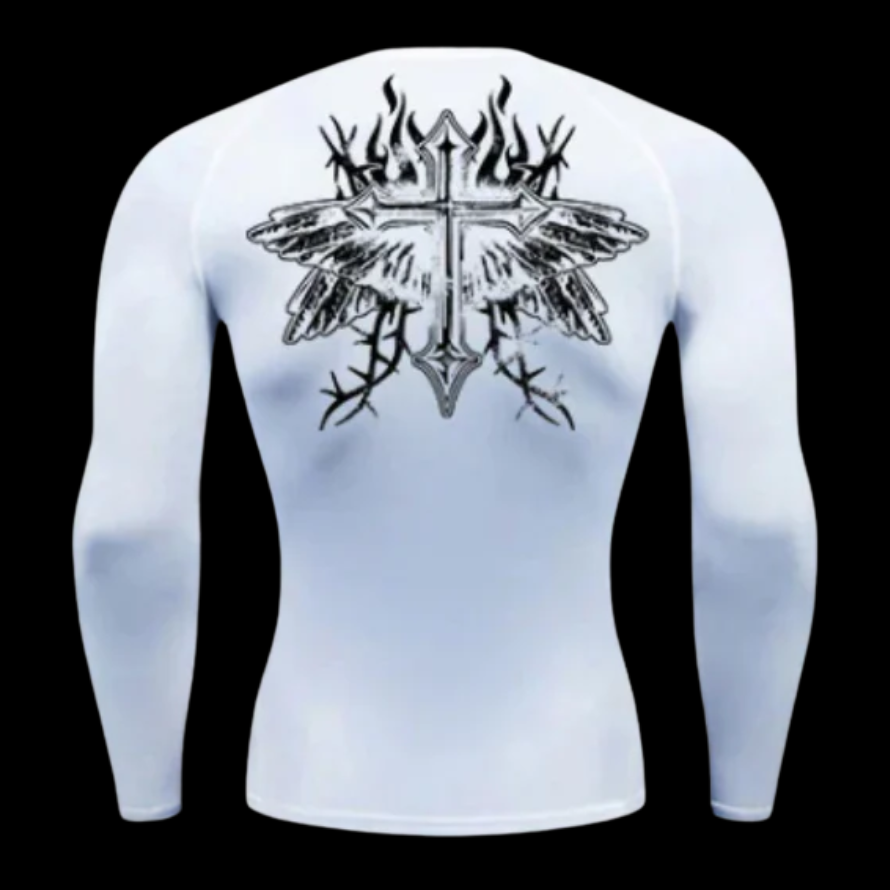 LuxCrux™ Freedom Long-Sleeved Compression Shirt