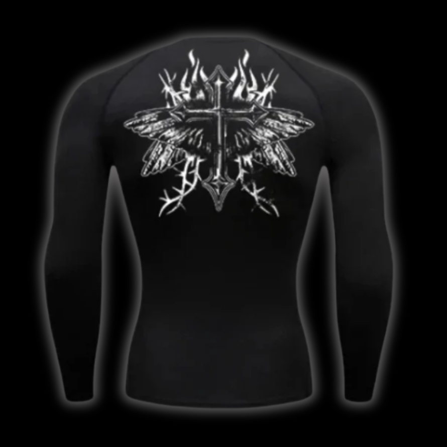 LuxCrux™ Freedom Long-Sleeved Compression Shirt