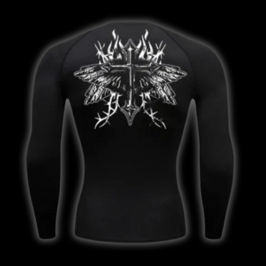 LuxCrux™ Freedom Long-Sleeved Compression Shirt