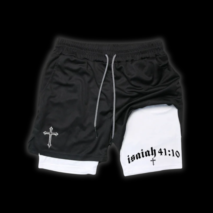 LuxCrux™ Isaiah 41:10 Shorts