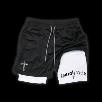 LuxCrux™ Isaiah 41:10 Shorts