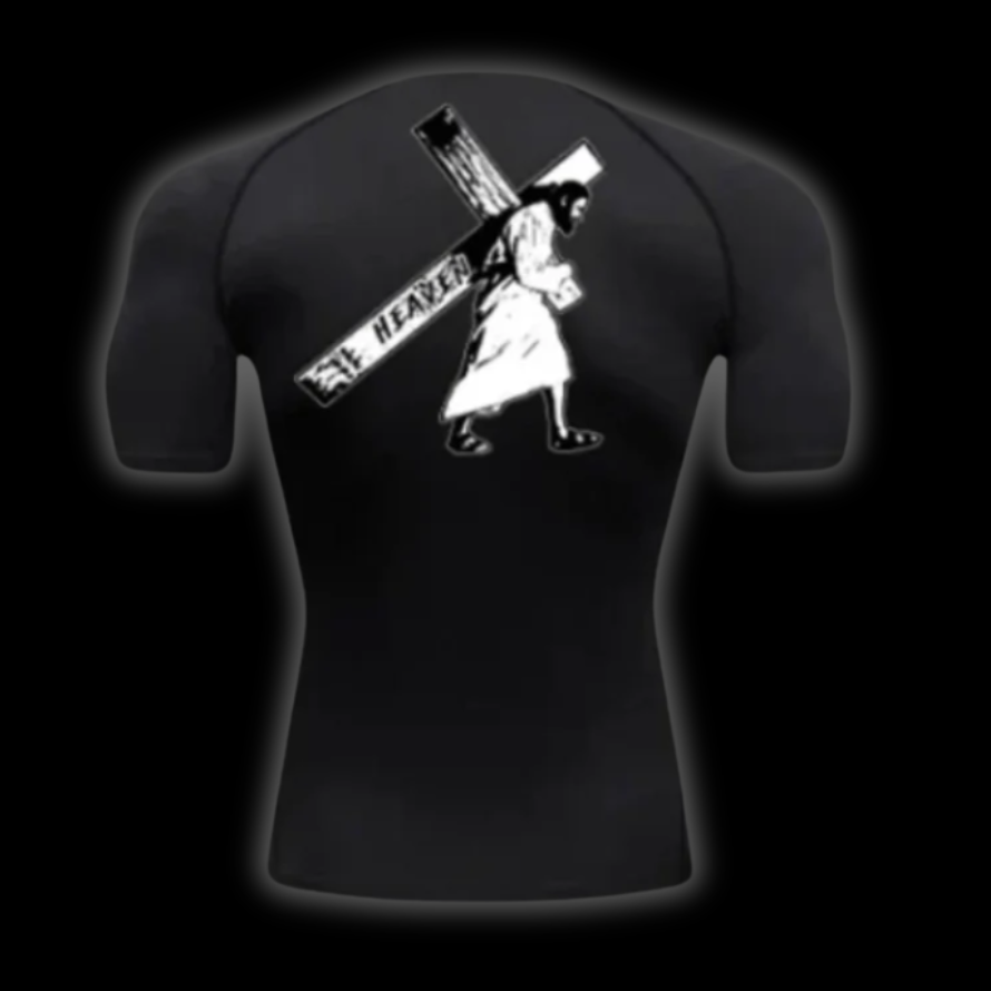 LuxCrux™ Jesus Short-Sleeved Compression Shirt