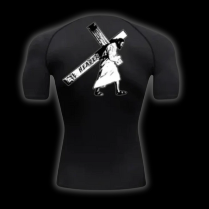 LuxCrux™ Jesus Short-Sleeved Compression Shirt