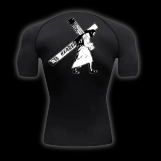 LuxCrux™ Jesus Short-Sleeved Compression Shirt