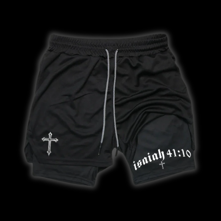 LuxCrux™ Isaiah 41:10 Shorts