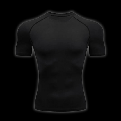 LuxCrux™ Blank Short-Sleeved Compression Shirt