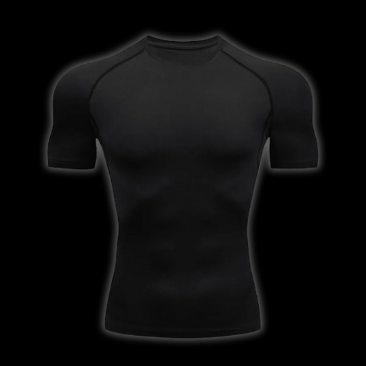 LuxCrux™ Blank Short-Sleeved Compression Shirt