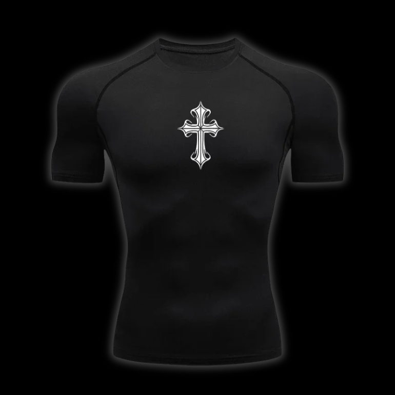 LuxCrux™ Archangel Short-Sleeved Compression Shirt