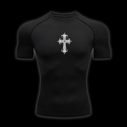LuxCrux™ Archangel Short-Sleeved Compression Shirt