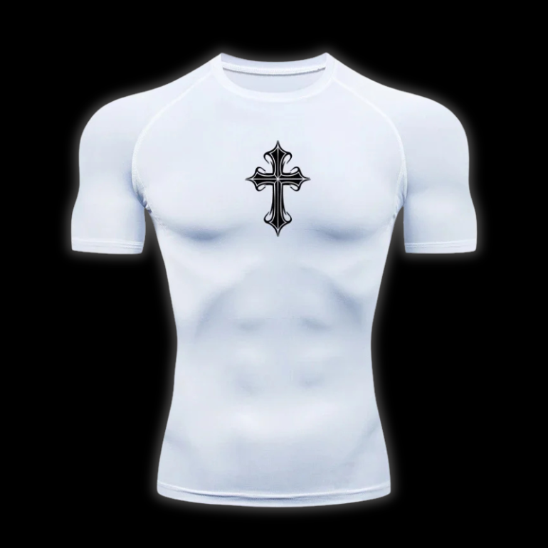 LuxCrux™ Archangel Short-Sleeved Compression Shirt