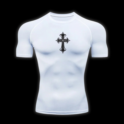 LuxCrux™ Archangel Short-Sleeved Compression Shirt
