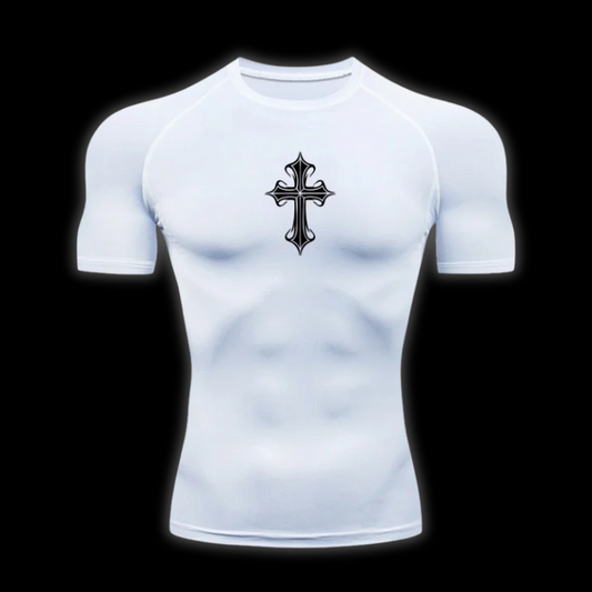 LuxCrux™ Archangel Short-Sleeved Compression Shirt