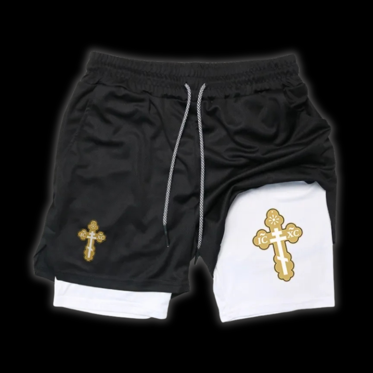 LuxCrux™ Orthodox Byzantine Shorts