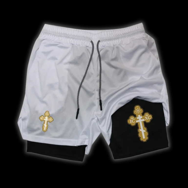 LuxCrux™ Orthodox Byzantine Shorts