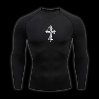 LuxCrux™ Archangel Long-Sleeved Compression Shirt