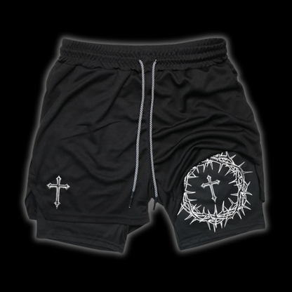 LuxCrux™ Crown Of Thorns Shorts