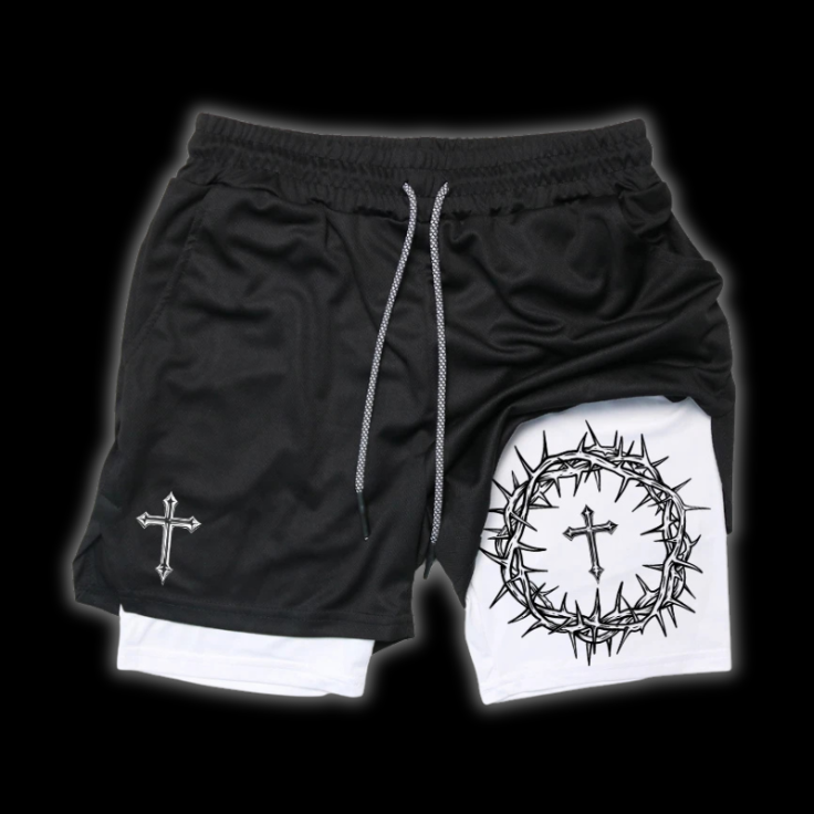 LuxCrux™ Crown Of Thorns Shorts