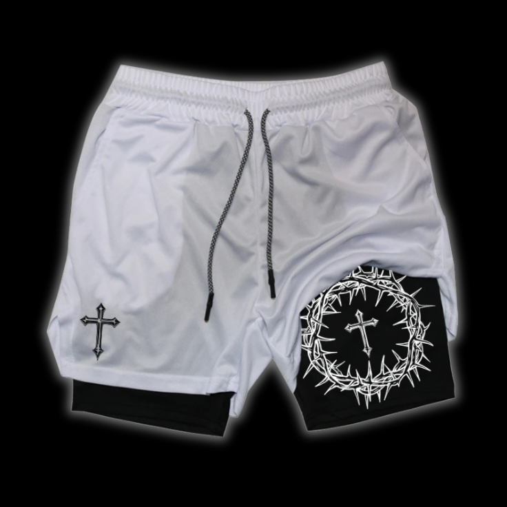 LuxCrux™ Crown Of Thorns Shorts