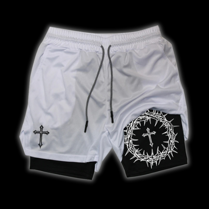 LuxCrux™ Crown Of Thorns Shorts