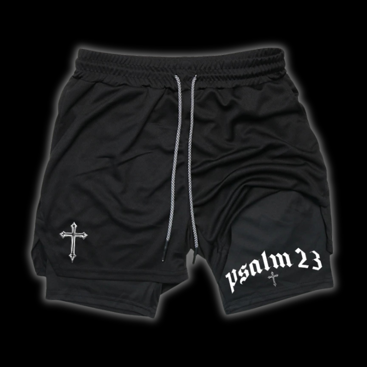 LuxCrux™ Psalm 23 Shorts