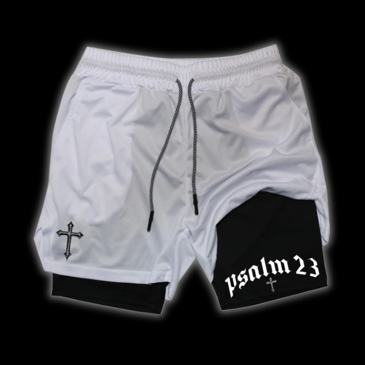 LuxCrux™ Psalm 23 Shorts