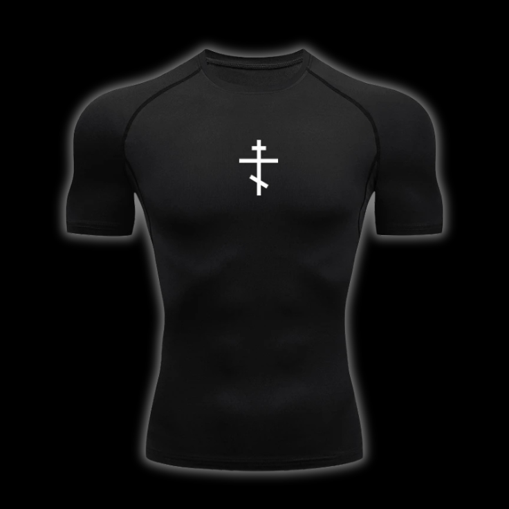 LuxCrux™ Orthodox Short-Sleeved Compression Shirt