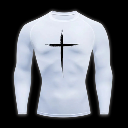 LuxCrux™ Legacy Long-Sleeved Compression Shirt