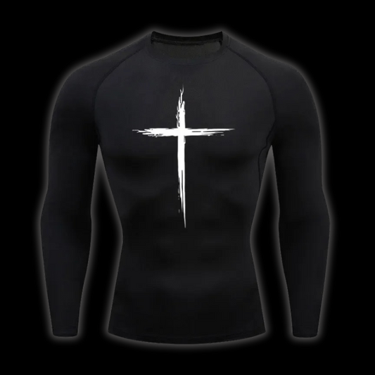 LuxCrux™ Legacy Long-Sleeved Compression Shirt
